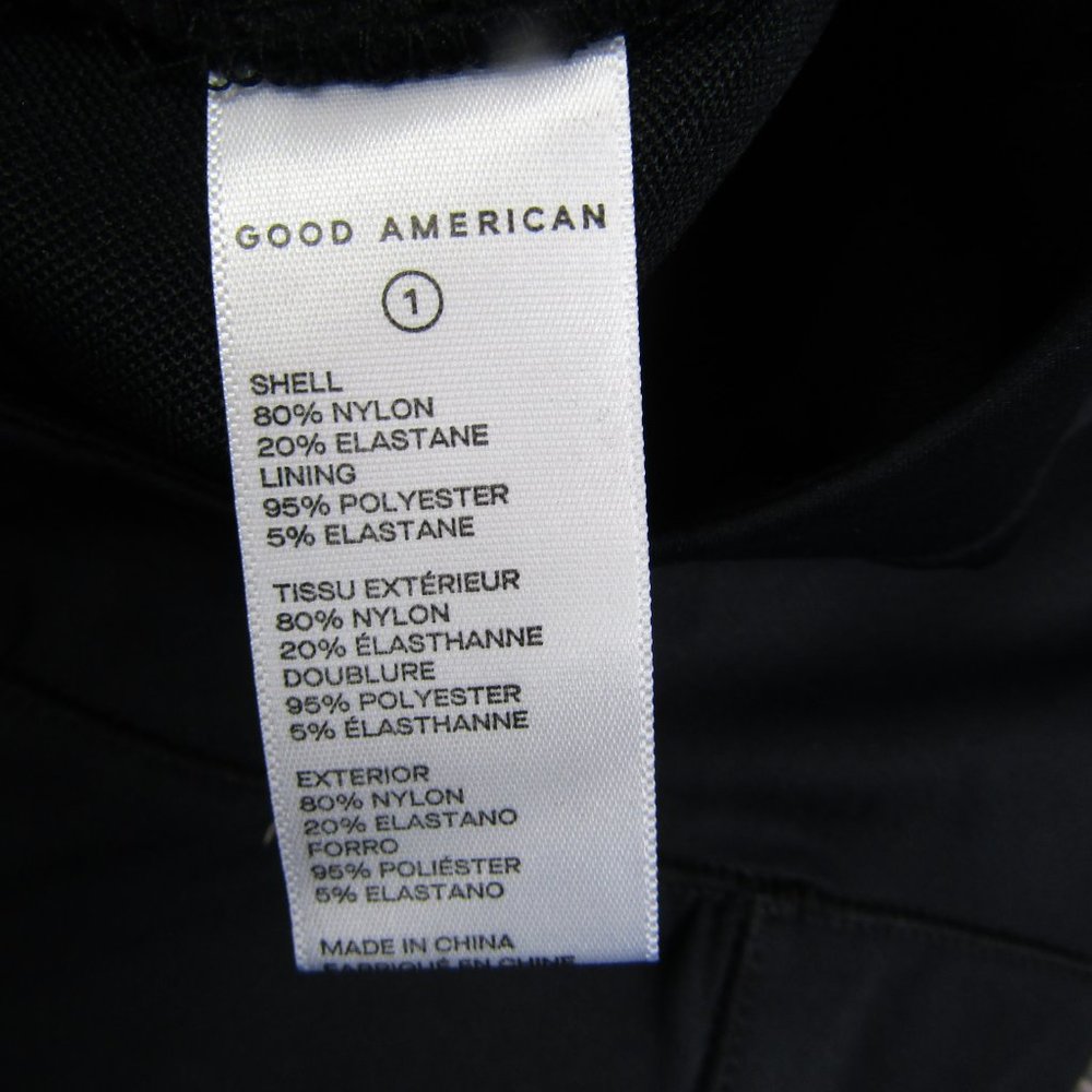 Good American NEW Small Size 1 Black Wet Suit Swimsuit Beach Summer - Picture 8 of 10